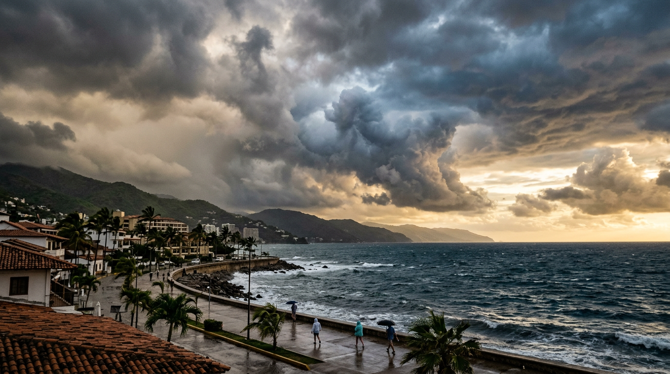 Canales de baja presión e inestabilidad atmosférica generarán precipitaciones y rachas de viento este viernes en el país